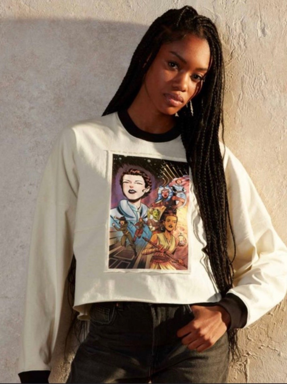 Disney Star Wars Women of the Galaxy Spirit Jersey for Adults Large NWT
